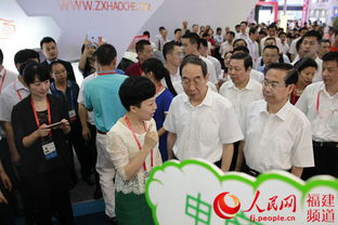 6 18 展會上福建家政服務創意企業獲省委書記盛贊